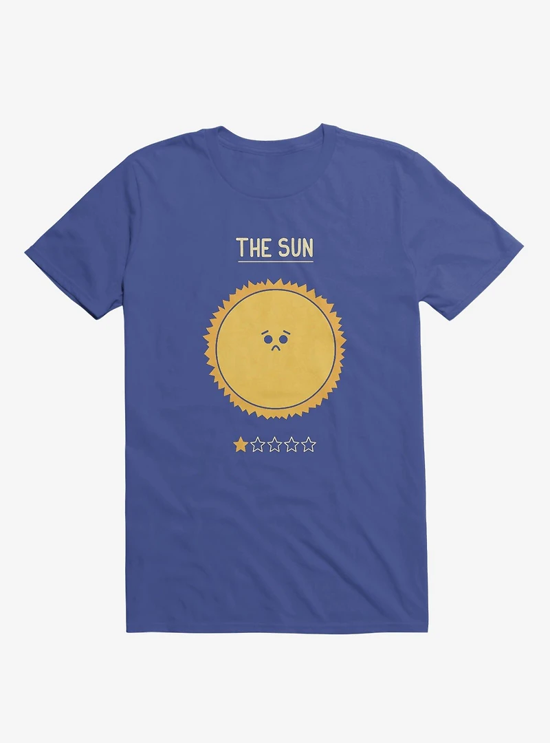 The Sun One Star Rating Royal Blue T-Shirt