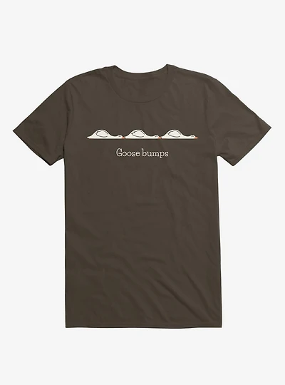 Goose Bumps Brown T-Shirt