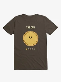The Sun One Star Rating Brown T-Shirt