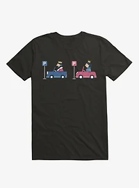 Opposites Parking Parkqueen Black T-Shirt