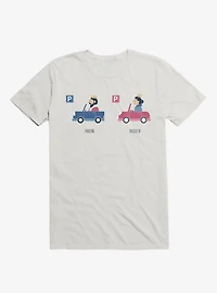 Opposites Parking Parkqueen White T-Shirt