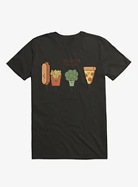 Broccoli Junk Food Party Crasher T-Shirt