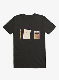 I Told You Math Was Scary Black T-Shirt