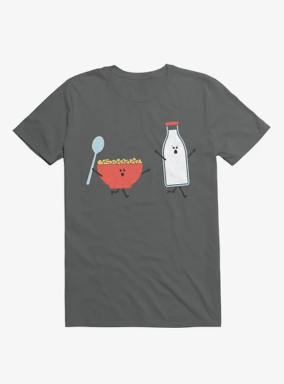 Cereal Killer Charcoal Grey T-Shirt