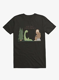 We're Into Cryptocurrency! Mythical Creatures Black T-Shirt