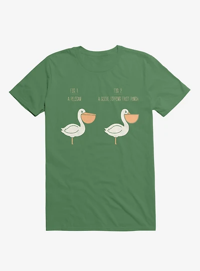 Know Your Birds A Pelican Or Goose Irish Green T-Shirt
