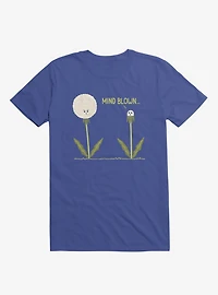 Mind Blown... Dandelion Royal Blue T-Shirt