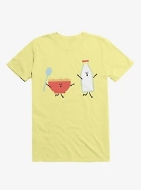 Cereal Killer Corn Silk Yellow T-Shirt