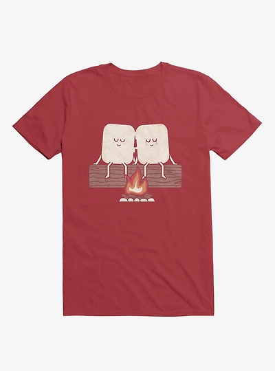 I Melt With You Marshmallows Red T-Shirt