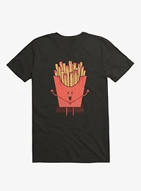Nospotatu Vampire Fries Black T-Shirt