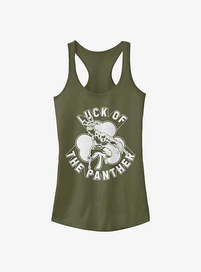 Marvel Black Panther Lucky Black Panther Girls Tank