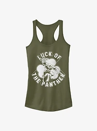 Marvel Black Panther Lucky Black Panther Girls Tank