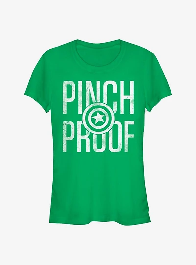 Marvel Captain America Pinch Proof Girls T-Shirt