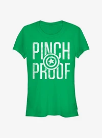 Marvel Captain America Pinch Proof Girls T-Shirt