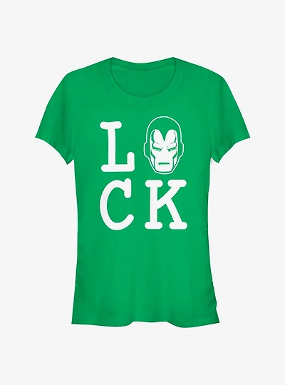 Marvel Iron Man Luck Girls T-Shirt