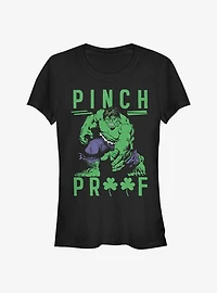 Marvel The Hulk Green Pinch Girls T-Shirt