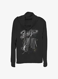 Fender Space Cowlneck Long-Sleeve Girls Top