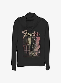 Fender Strat Box Cowlneck Long-Sleeve Girls Top