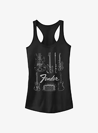 Fender Chart Girls Tank
