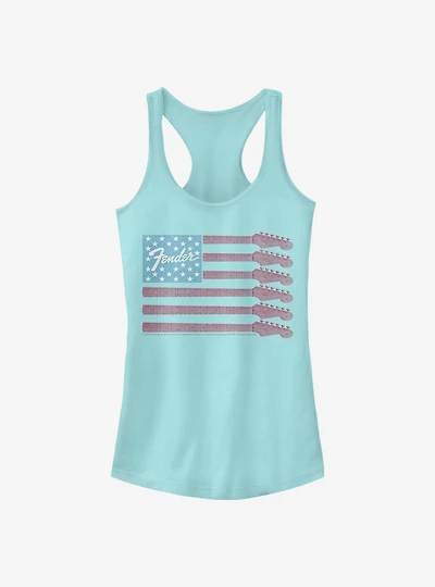 Fender Guitar Flag Girls Tank