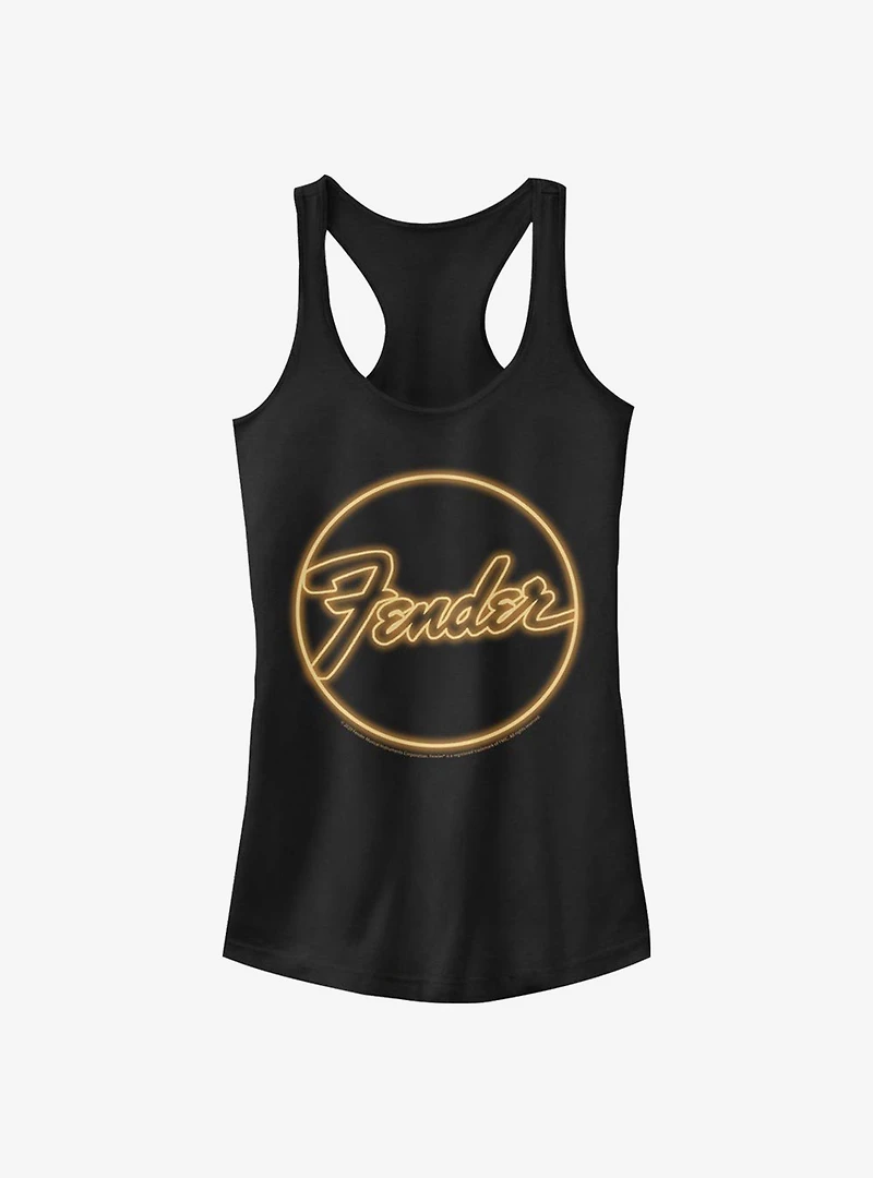 Fender Neon Sign Logo Girls Tank