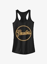 Fender Neon Sign Logo Girls Tank