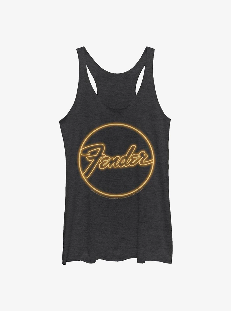 Fender Neon Sign Logo Girls Tank