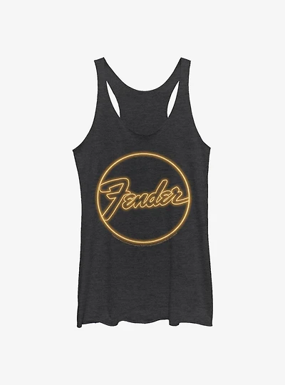 Fender Neon Sign Logo Girls Tank