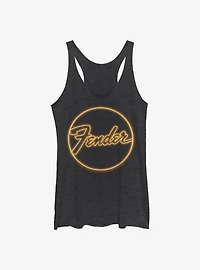 Fender Neon Sign Logo Girls Tank