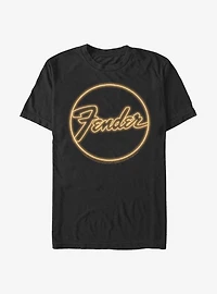 Fender Neon Sign Logo T-Shirt