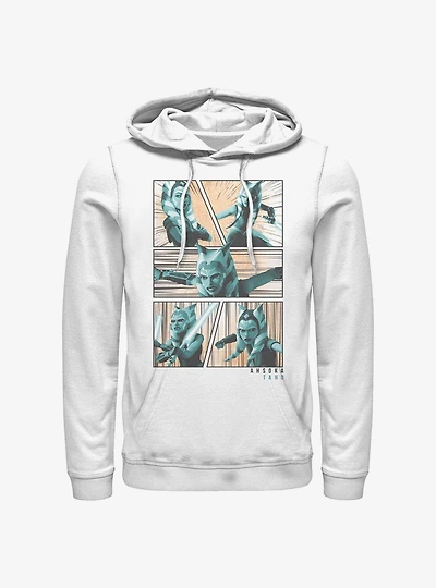 Star Wars The Clone Ahsoka Panels Hoodie