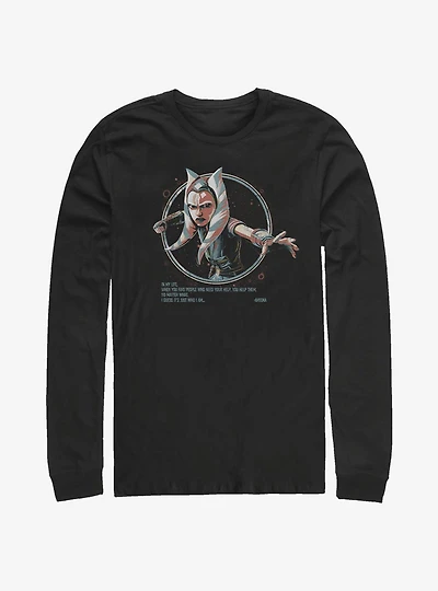 Star Wars: The Clone Wars Ahsoka Just Who I Am Long-Sleeve T-Shirt