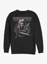 Star Wars The Mandalorian Ahsoka Circle Crew Sweatshirt