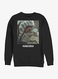 Star Wars The Mandalorian Ahsoka Tano Sense Fear Child Crew Sweatshirt