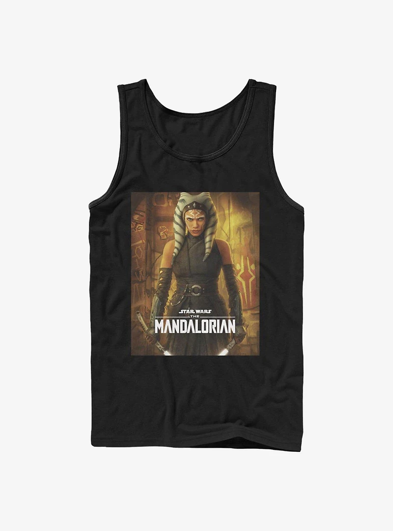 Star Wars The Mandalorian Ahsoka Poster Tank