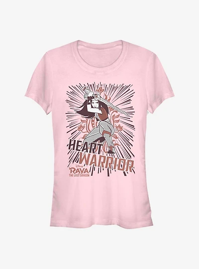 Disney Raya and the Last Dragon Heart Warrior Girls T-Shirt