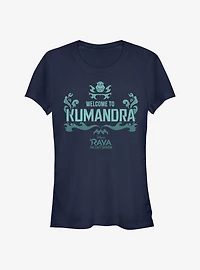 Disney Raya and the Last Dragon Welcome To Kumandra Girls T-Shirt