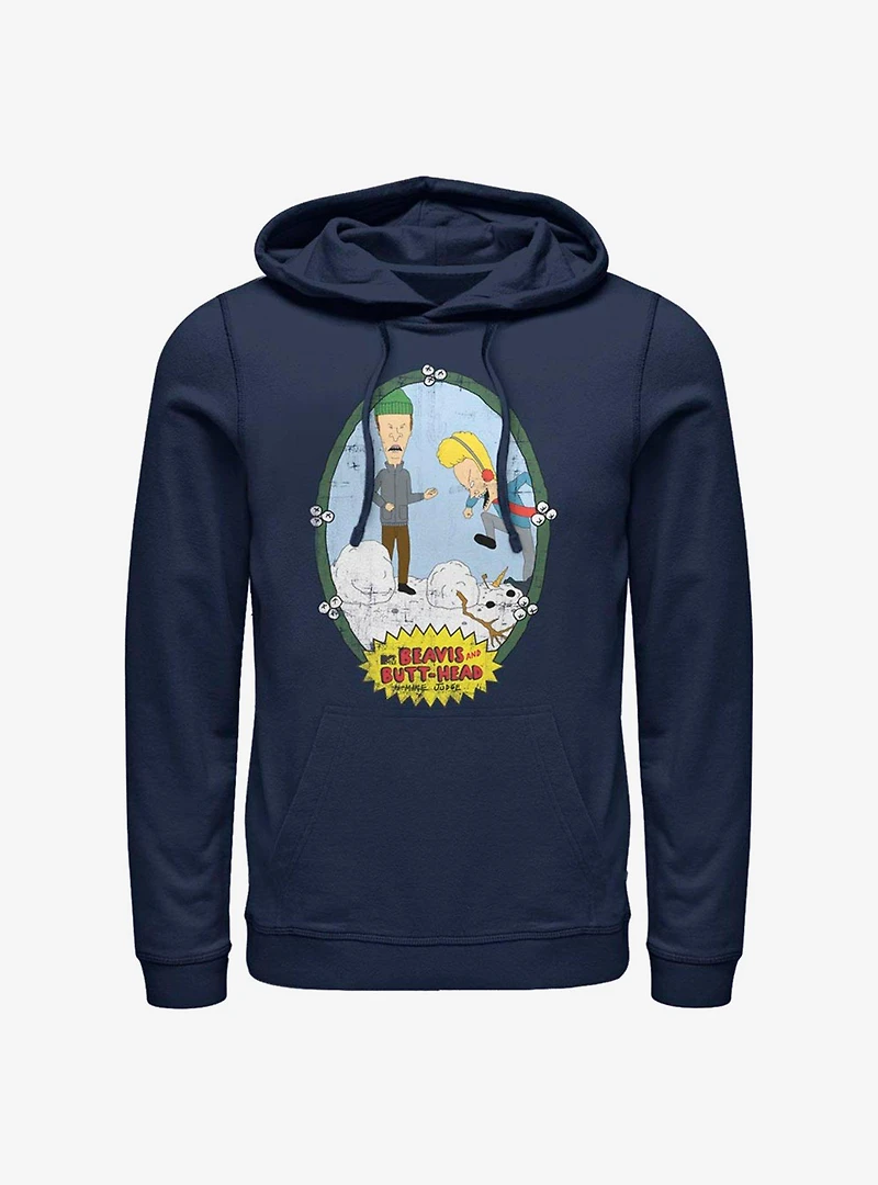 Beavis And Butthead Christmas Rock Hoodie