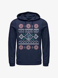 Marvel Captain America Cap Sweater Hoodie