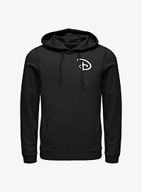 Disney D Faux Pocket Hoodie