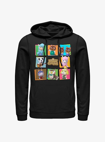 Nintendo Animal Crossing Character Box Up Hoodie