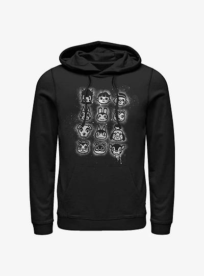 Nintendo Animal Crossing Villager Stencil Hoodie