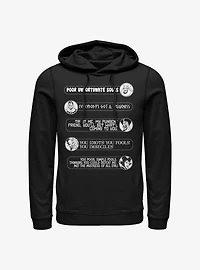 Disney Villain Quotes Hoodie