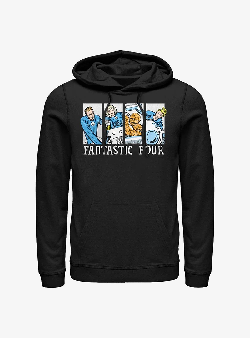 Marvel Fantastic Four Comic Hoodie