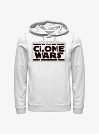 Star Wars: The Clone Wars Logo Hoodie