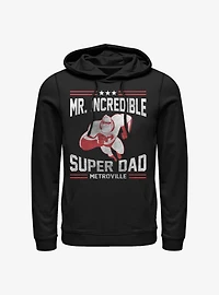 Disney Pixar The Incredibles Sporty Super Dad Hoodie