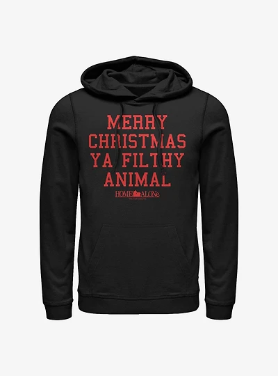 Home Alone Merry Christmas Ya Filthy Animal Hoodie