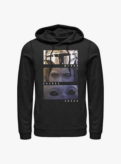 Star Wars The Mandalorian Ahsoka Character Eyes Hoodie