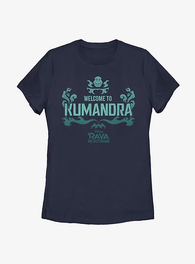 Disney Raya And The Last Dragon Welcome To Kumandra Womens T-Shirt