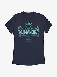 Disney Raya And The Last Dragon Welcome To Kumandra Womens T-Shirt